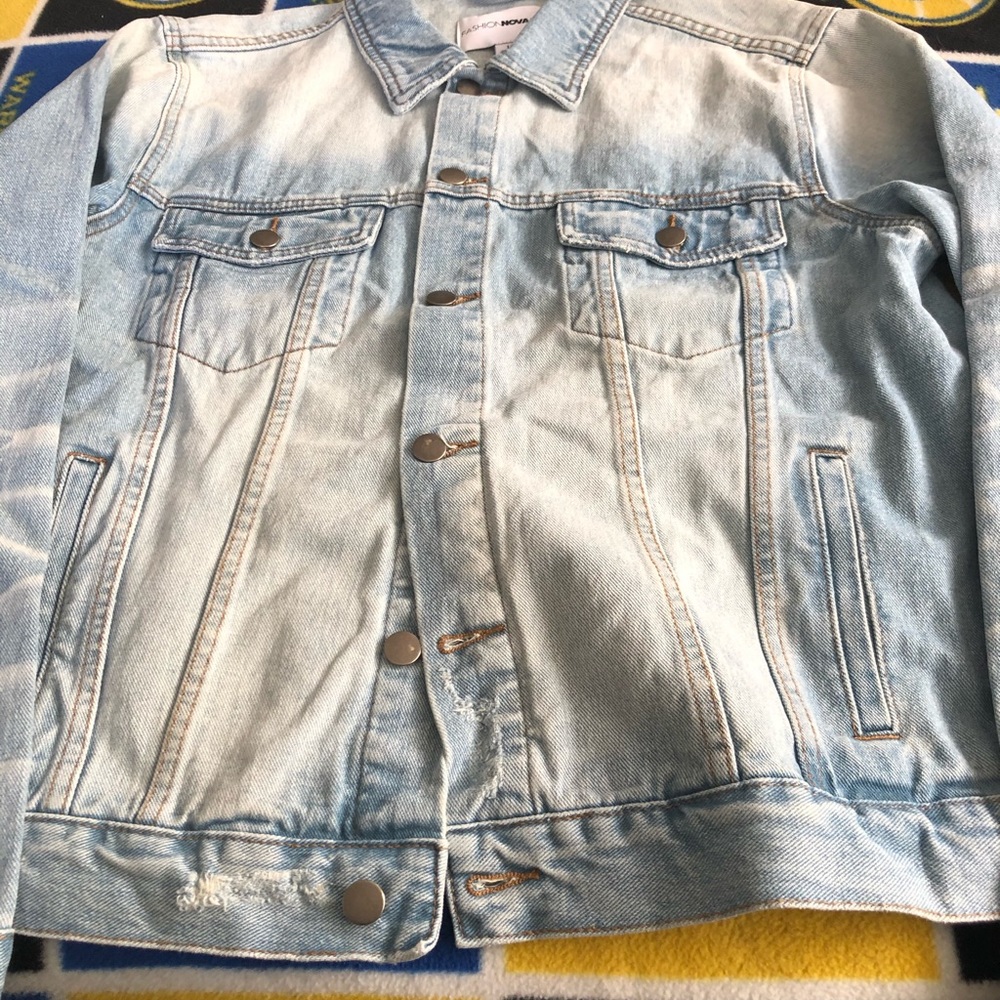 Men’s fashionnova jean jacket